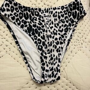 Victoria Secret Leopard Print Bikini Bottoms